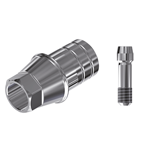 ZZ BASE OS-GS-NTBH 4.0/4.5/5.0 (Narrow Ti-Base Hex & Screw)