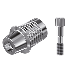 ZZ BASE CAM-CONE 3.3 (Set Narrow Ti-Base Non-Hex & Screw)