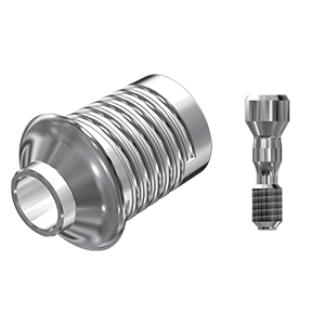 ZZ BASE BE-SE-S/RI-NTB 3.0 (Narrow Ti-Base Non-Hex & Screw)