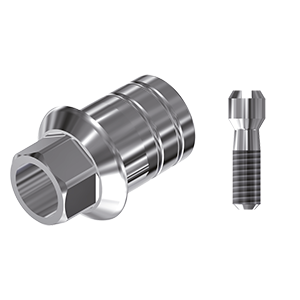 ZZ BASE BE-SE-S/RI-NTBH 3.25 (Narrow Ti-Base Hex & Screw)