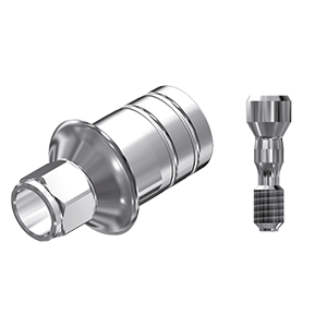 ZZ BASE BE-SE-S/RI-NTBH 3.0 (Narrow Ti-Base Hex & Screw)