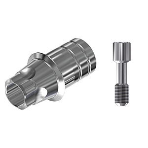ZZ BASE MS-C-NTBH Narrow (Narrow Ti-Base Hex & Screw)