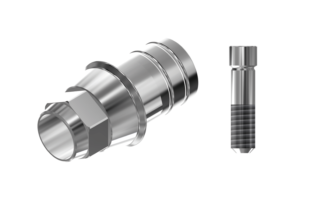 ZZ BASE NT-IS-NTBH 4.3 (Narrow Ti-Base Hex & Screw)