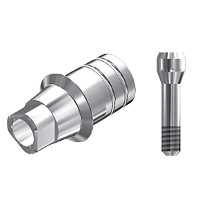 ZZ BASE AG-AX-NTBH REG/PX (Narrow Ti-Base Hex & Screw)