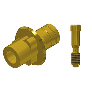 ZZ BASE NB-R-PCTBH-G 6.0 (Paral Ti-Base Hex & Scr Gold)