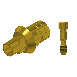 ZZ BASE NB-R-PCTBH-L10-G 3.5 (Paral Ti-Base Hex & Scr Gold)