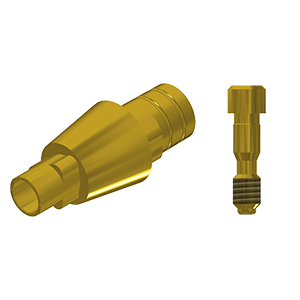 ZZ BASE NB-R-PCTBH-L40-G 3.5 (Paral Ti-Base Hex & Scr Gold)