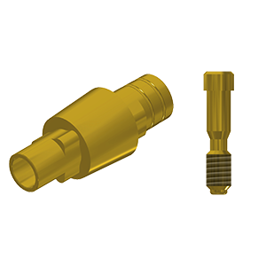 ZZ BASE NB-R-PCTBH-L40-G 4.3 (Paral Ti-Base Hex & Scr Gold)