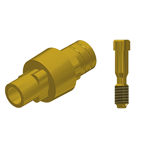 ZZ BASE NB-R-PCTBH-L30-G 5.0 (Paral Ti-Base Hex & Scr Gold)