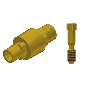 ZZ BASE NB-R-PCTBH-L40-G 5.0 (Paral Ti-Base Hex & Scr Gold)