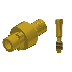 ZZ BASE NB-R-PCTBH-L30-G 6.0 (Paral Ti-Base Hex & Scr Gold)