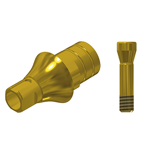 ZZ ST-BL-PCTBH-L20-G NC 3.3 (Paral Ti-Base Hex & Scr Gold)