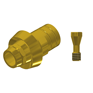 ZZ ST-SO-PCTBH-L15-G RN 4.8 (Paral Ti-Base Hex & Scr Gold)