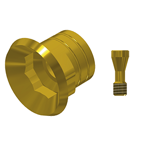 ZZ ST-SO-PCTBH-G WN 6.5 (Hex Ti-Base SynOcta Adapter Gold)