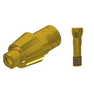 ZZ ST-SO-PCTBH-L30-G NNC 3.5 (Paral Ti-Base Hex & Scr Gold)