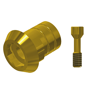 ZZ BASE ME-EX-PCTBH-L10-G 3.5 (Paral Ti-Base Hex & Scr Gold)