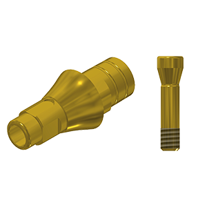 ZZ BASE DO-B-PCTBH-L20-G RC (Paral Ti-Base Hex & Scr Gold)