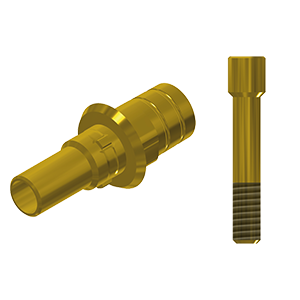 ZZ BASE C-J-PCTBH-G 3.8 (Paral Ti-Base Hex & Scr Gold)