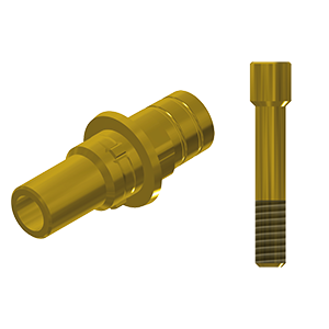 ZZ BASE C-J-PCTBH-G 4.3 (Paral Ti-Base Hex & Scr Gold)