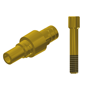 ZZ BASE C-J-PCTBH-L30-G 4.3 (Paral Ti-Base Hex & Scr Gold)