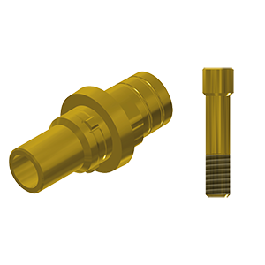 ZZ BASE C-J-PCTBH-L10-G 5.0 (Paral Ti-Base Hex & Scr Gold)