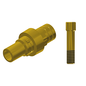 ZZ BASE C-J-PCTBH-L20-G 5.0 (Paral Ti-Base Hex & Scr Gold)