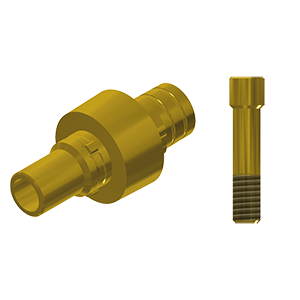 ZZ BASE C-J-PCTBH-L30-G 6.0 (Paral Ti-Base Hex & Scr Gold)