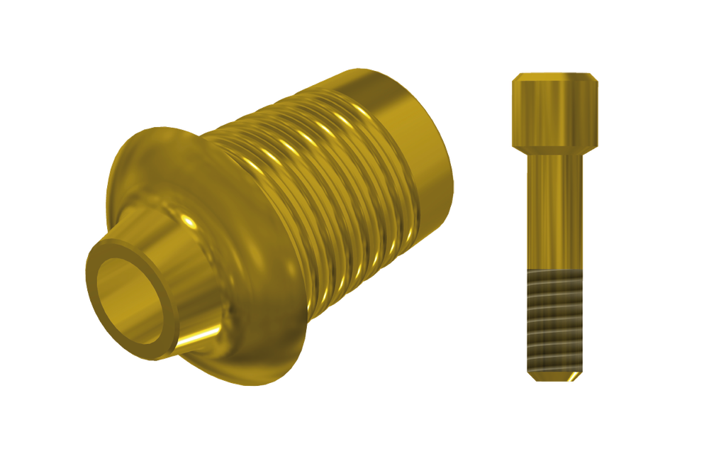 ZZ AS-OS-CCTB-L10-G 3.0 (Con Ti-Base Non-Hex & Scr Gold)