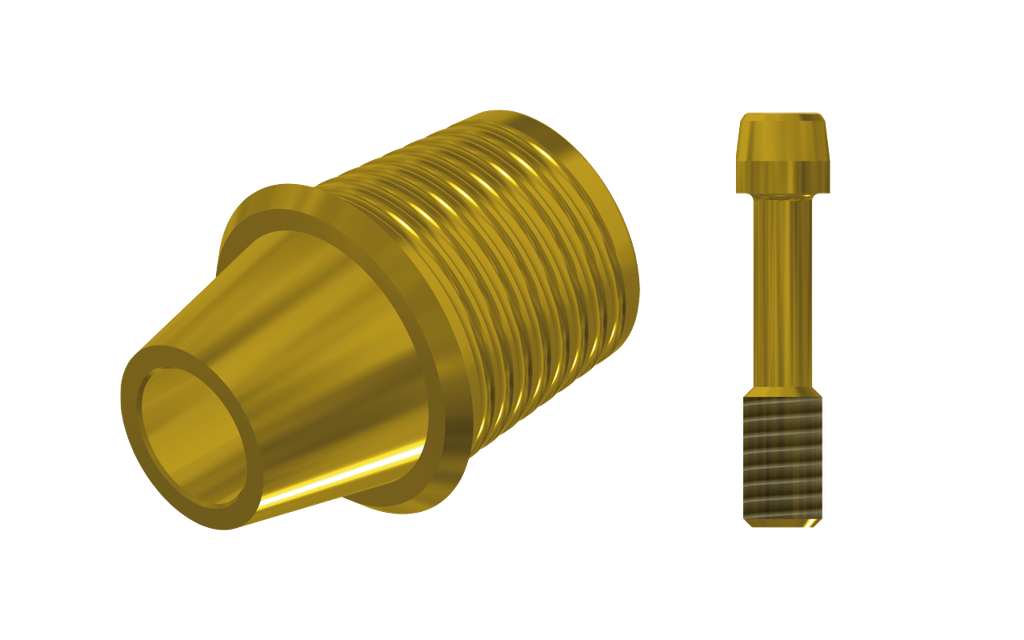 ZZ AS-OS-CCTB-G 4.5/5.0 (Con Ti-Base Non-Hex & Scr Gold)