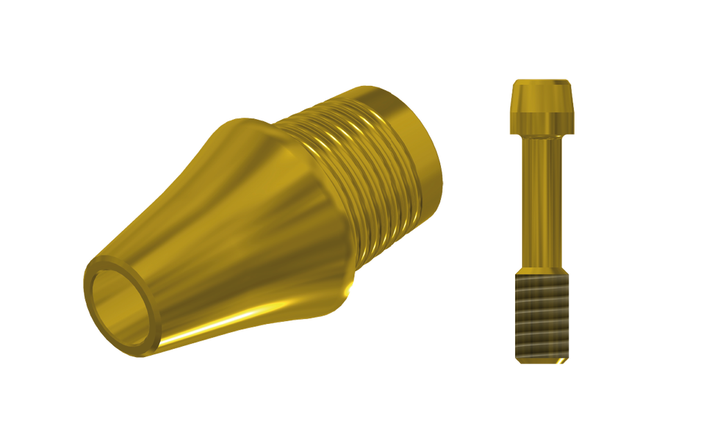 ZZ AS-OS-CCTB-L30-G 4.5/5.0 (Con Ti-Base Non-Hex & Scr Gold)