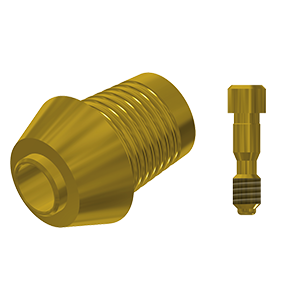 ZZ BASE NB-R-CCTB-L20-G 3.5 (Con Ti-Base Non-Hex & Scr Gold)