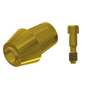 ZZ BASE NB-R-CCTB-L30-G 3.5 (Con Ti-Base Non-Hex & Scr Gold)