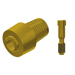 ZZ BASE NB-R-CCTB-L30-G 5.0 (Con Ti-Base Non-Hex & Scr Gold)