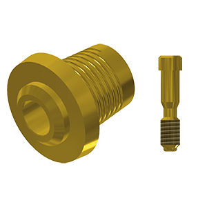 ZZ BASE NB-R-CCTB-L10-G 6.0 (Con Ti-Base Non-Hex & Scr Gold)
