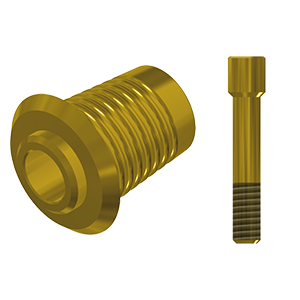 ZZ BASE C-J-CCTB-G 3.8 (Con. Ti-Base Non-Hex & Scr Gold)