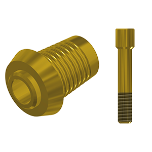 ZZ BASE C-J-CCTB-L10-G 3.8 (Con. Ti-Base Non-Hex & Scr Gold)