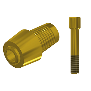 ZZ BASE C-J-CCTB-L30-G 3.8 (Con. Ti-Base Non-Hex & Scr Gold)