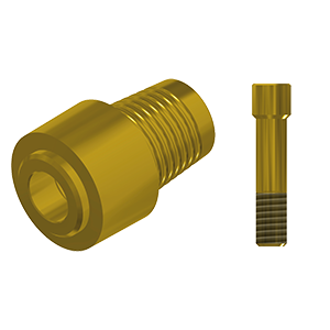 ZZ BASE C-J-CCTB-L30-G 5.0 (Con. Ti-Base Non-Hex & Scr Gold)