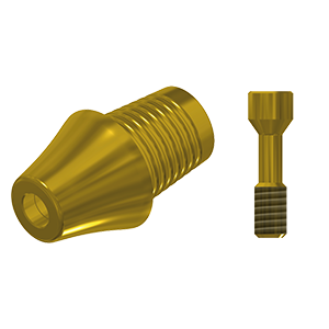 ZZ BASE NB-A-CCTB-L30-G NP (Con. Ti-Base Non-Hex & Scr Gold)