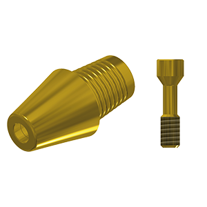 ZZ BASE NB-A-CCTB-L40-G NP (Con. Ti-Base Non-Hex & Scr Gold)