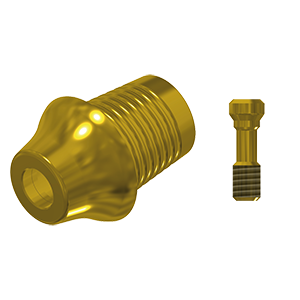 ZZ BASE NB-A-CCTB-L20-G RP (Con. Ti-Base Non-Hex & Scr Gold)