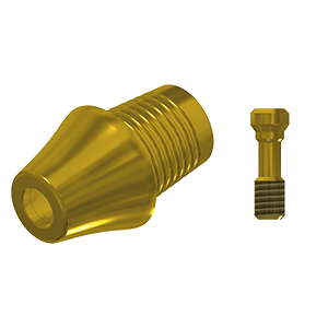 ZZ BASE NB-A-CCTB-L30-G RP (Con. Ti-Base Non-Hex & Scr Gold)