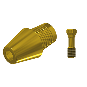 ZZ BASE NB-A-CCTB-L40-G RP (Con. Ti-Base Non-Hex & Scr Gold)