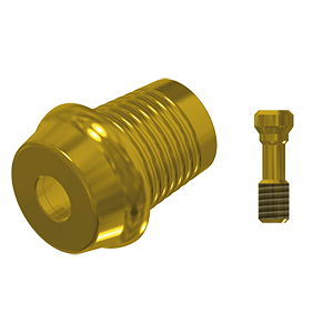 ZZ BASE NB-A-CCTB-G WP (Con. Ti-Base Non-Hex & Scr Gold)