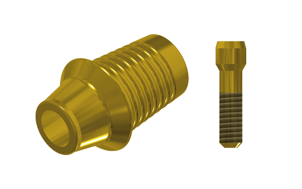 ZZ AS-EV-CCTB-G 3.6 (Con. Ti-Base Non-Hex & Scr Gold)