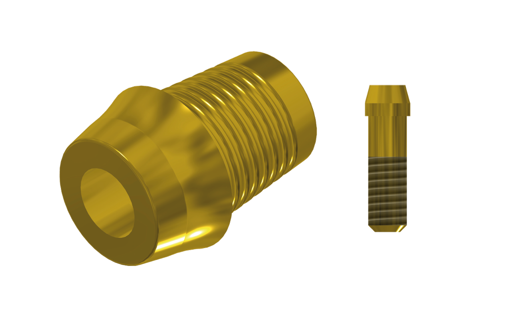 ZZ AS-EV-CCTB-L15-G 4.8 (Con. Ti-Base Non-Hex & Scr Gold)