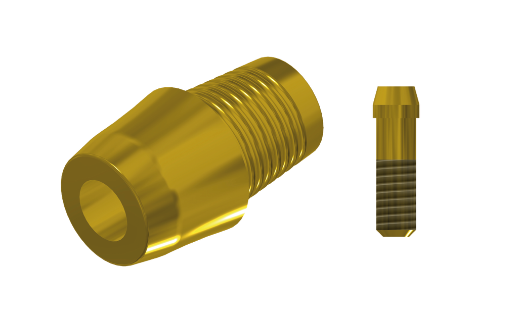 ZZ AS-EV-CCTB-L30-G 4.8 (Con. Ti-Base Non-Hex & Scr Gold)