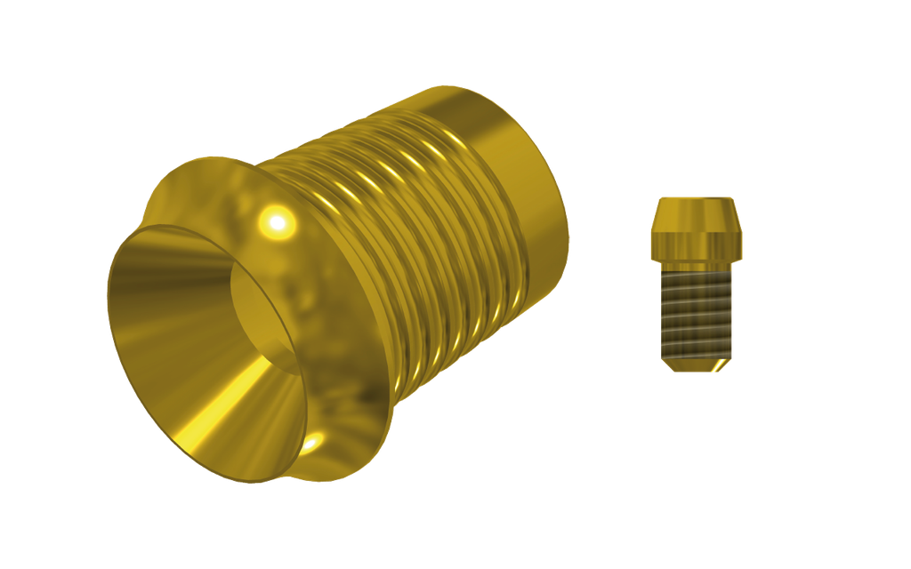 ZZ AS-EV-CCTB-G UA (Con. Ti-Base Non-Hex & Scr Gold)