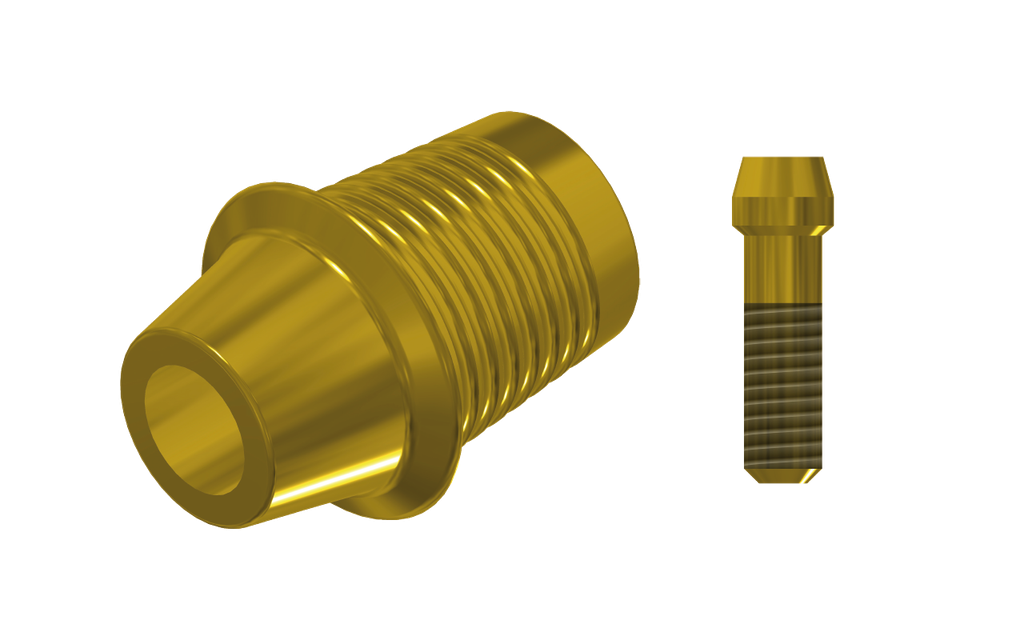 ZZ AS-EV-CCTB-G P4.2 (Con. Ti-Base Non-Hex & Scr Gold)