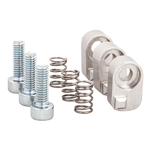 Set Orbitklemmetjes + schroefjes + veertjes M1 / M2 / M5 á 3 st.
